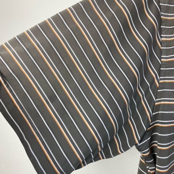 Tommy Armour Golf Polo Shirt Short sleeve Brown Dri Logic Athletic Outdoor XL - Picture 4 of 11